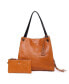 ფოტო #13 პროდუქტის Women's Genuine Leather Daisy Tote Bag