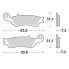 MOTO-MASTER Yamaha 094912 Sintered Brake Pads - фото #2