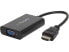 Фото #1 товара StarTech.com HD2VGAA2 HDMI to VGA Adapter - With Audio - 1080p - 1920 x 1200 - B