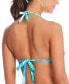 ფოტო #2 პროდუქტის Women's Tied Tall Triangle Bikini Top