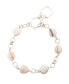 Astro Genuine Wood Opal Teardrop Link Bracelet