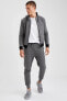 Худи Defacto Slim Fit With pered