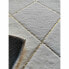 Carpet DKD Home Decor White Rhombus Modern (60 x 240 x 2,2 cm)