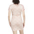 Puma Nouvelle Travels Short Sleeve Crewneck Dress Womens Pink Casual 62179966