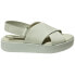 VANELi Clead Platform Womens Green Casual Sandals 308675