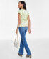 Фото #2 товара Women's High Rise Pull-On Flare Jeans, Created for Macy's