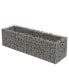 Фото #1 товара Gabion Raised Bed Galvanized Steel 70.9"x19.7"x19.7"