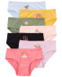 Kid 7-Pack Weekdays Hipster Stretch Cotton Undies 6-6X