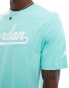 Фото #4 товара Jordan warm up t-shirt in mint green