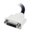 Фото #5 товара StarTech.com 6in DVI-D Dual Link Digital Port Saver Extension Cable M/F - 0.15 m - DVI-D - DVI-D - Male - Female - Black