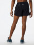 New Balance Impact run 5 inch shorts in black