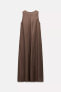 VOLUMINOUS MIDI DRESS