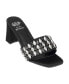Фото #1 товара Women's Drais Embellished Block Heel Sandals