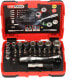 KS Tools 999.6667 Advent Calendar with One Tool Per Day, Socket Wrench Set 1/4 Inch, 33 Pieces, Original Christmas Gift for Men for DIY Enthusiasts