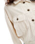 Lee batwing cord Rider jacket in cream