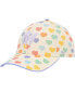 ფოტო #1 პროდუქტის Big Girls White Miami Marlins Delight Clean Up Adjustable Hat