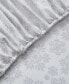 Фото #3 товара Home Snowflake 100% Cotton Flannel 4-Pc. Sheet Set, King