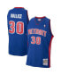 Фото #1 товара Men's Rasheed Wallace Royal Detroit Pistons 2003-04 Hardwood Classics Swingman Jersey