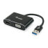 USB to VGA Adapter Equip 133386 Black