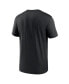 ფოტო #4 პროდუქტის Men's Black Pittsburgh Steelers Legend Logo Performance T-shirt