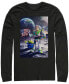 Фото #1 товара Disney Men's Toy Story Buzz Moon Landing, Long Sleeve T-Shirt