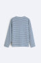 STRIPED JACQUARD T-SHIRT