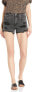 Blanknyc Womens Denim Shorts THE BARROW IN STORMI Black size 30