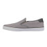 Lugz Clipper Slip On Mens Grey Sneakers Casual Shoes MCLIPRC-0435