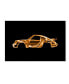 Фото #1 товара Картина на холсте Trademark Innovations 'Porsche 911 Turbo' - 19" x 12" x 2"