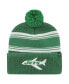 Men's Green New York Jets Fadeout Cuffed Knit Hat with Pom - фото #1