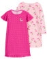 Kid 2-Pack Nightgowns 6-7