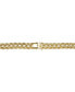 ფოტო #2 პროდუქტის 14K Gold Plated Cubic Zirconia Heavy Chain Bracelet