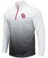 Men's Gray Oklahoma Sooners Magic Team Logo Quarter-Zip Jacket