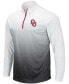 ფოტო #3 პროდუქტის Men's Gray Oklahoma Sooners Magic Team Logo Quarter-Zip Jacket