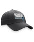 ფოტო #2 პროდუქტის Men's Charcoal Howard Bison Slice Adjustable Hat