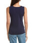 Фото #2 товара Forte Cashmere Seamed Silk & Cashmere-Blend Tank Women's