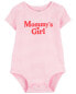 Фото #1 товара Baby 'Mommy's Girl' Striped Cotton Bodysuit 3M