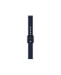 Фото #1 товара Ремешок для часов iTouch Air 3 Unisex Blue, Black Silicone Extra Interchangeable Strap 44 мм