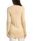 Фото #2 товара Lafayette 148 New York Ribbed Button Front Silk-Blend Sweater Women's