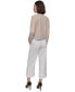 ფოტო #4 პროდუქტის Women's Contrast-Border Knit Cardigan