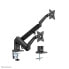 Фото #5 товара Neomounts by Newstar monitor arm desk mount - Clamp/Bolt-through - 9 kg - 43.2 cm (17") - 81.3 cm (32") - 100 x 100 mm - Black