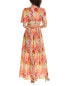 Фото #2 товара Ba&Sh V-Neck Maxi Dress Women's