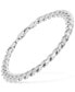 ფოტო #4 პროდუქტის Men's Curb Chain Bracelet in Sterling Silver