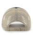 Men's '47 Navy, Natural New York Yankees Local Haven Trucker Snapback Hat
