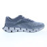 Фото #2 товара Reebok Zig Dynamica 2.0 Mens Gray Canvas Lace Up Athletic Running Shoes