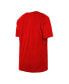 ფოტო #2 პროდუქტის Men's Red Los Angeles Angels Batting Practice T-shirt