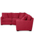 Фото #13 товара Radley Fabric 4-Piece Sectional Sofa, Created for Macy's