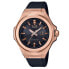 Ladies' Casio Baby-G G-MS Series Rose-Gold Tone and Black Resin Strap Watch M...