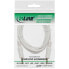 Фото #6 товара InLine Audio Cable 3.5mm Stereo male / male white/gold 2.5m