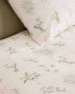 Botanical print duvet cover